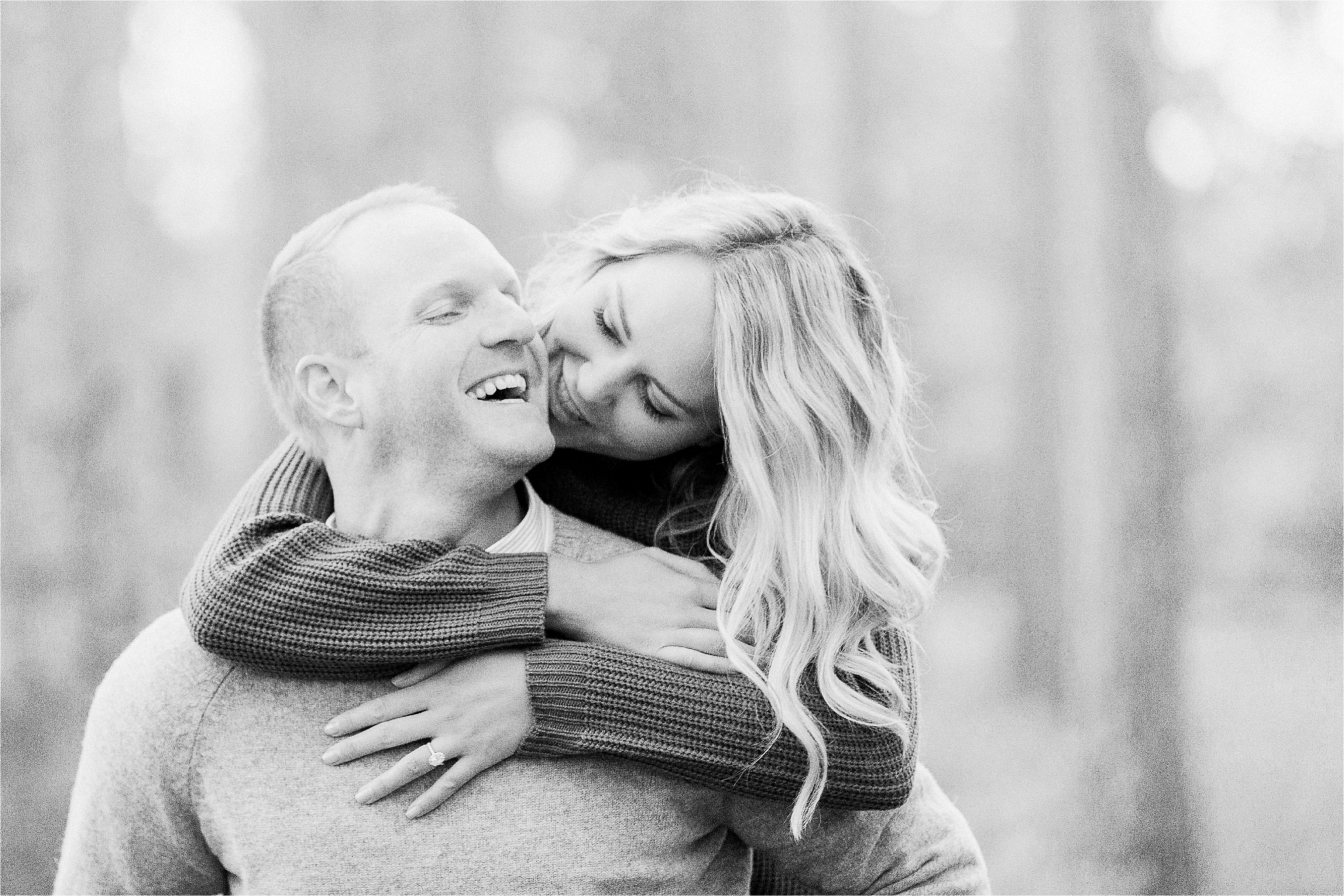 Morton Arboretum Engagement Photos in the Fall - One July Photography